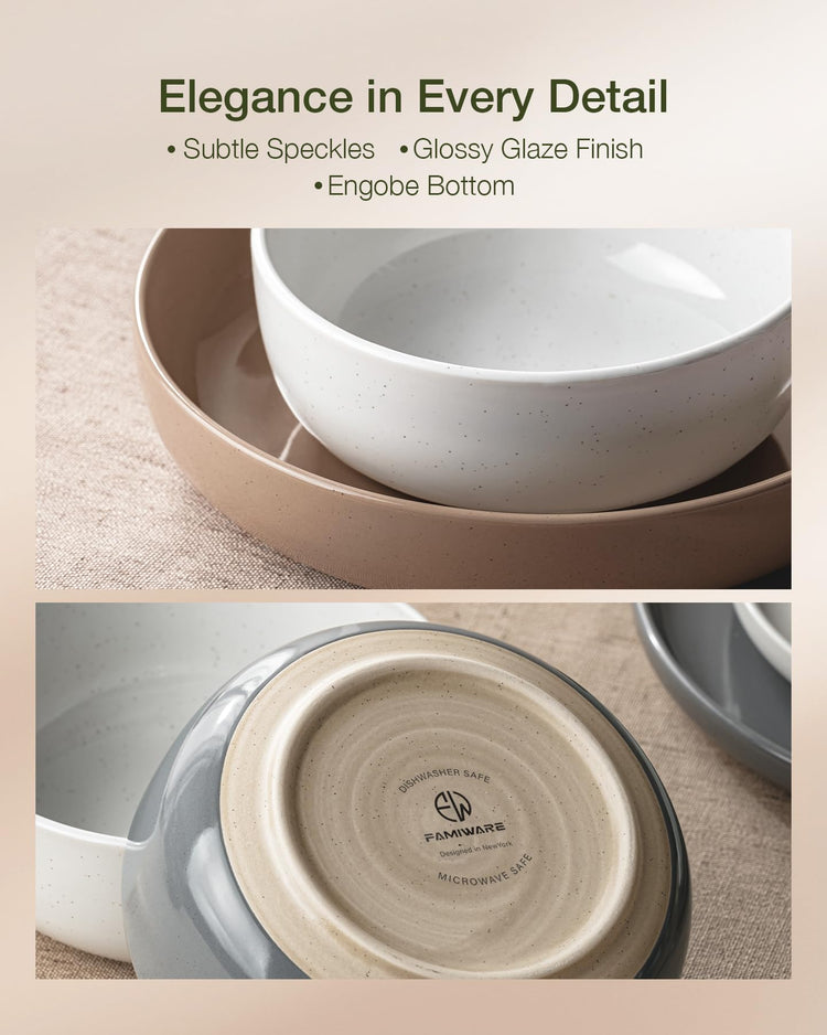 Milkyway 12 Piece Stoneware Dinnerware Set