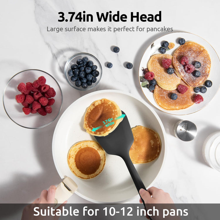 Silicone Turner Spatula Set of 2 (2 Count)