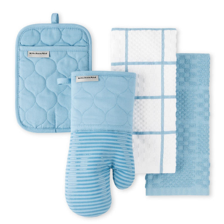 Quilted Cotton Terry Cloth Oven Mitt