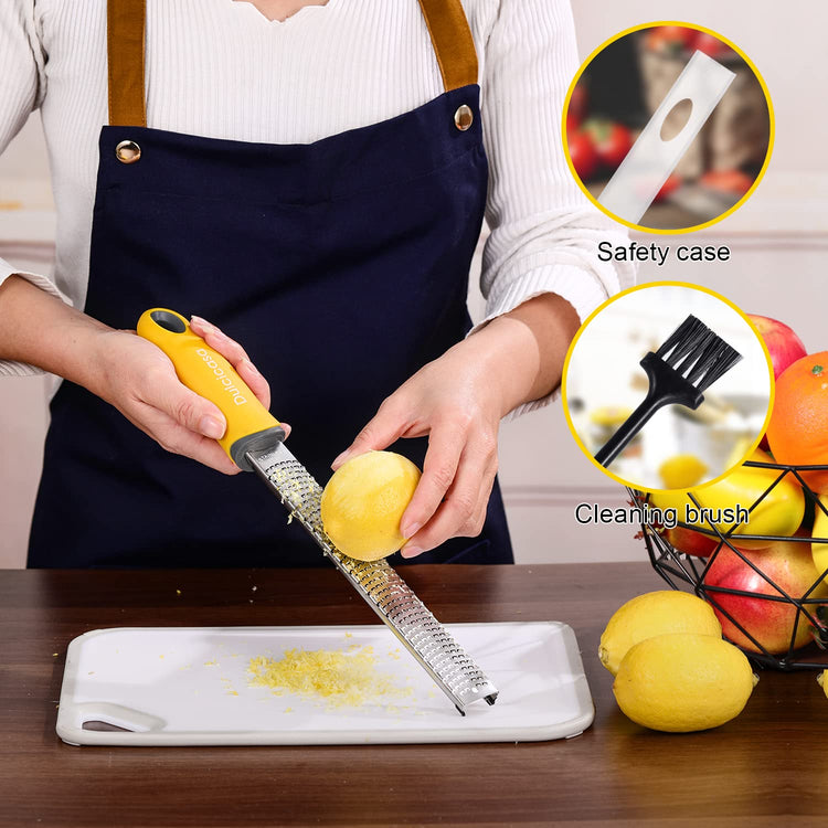 Professional Stainless Steel Lemon Zester & Grater