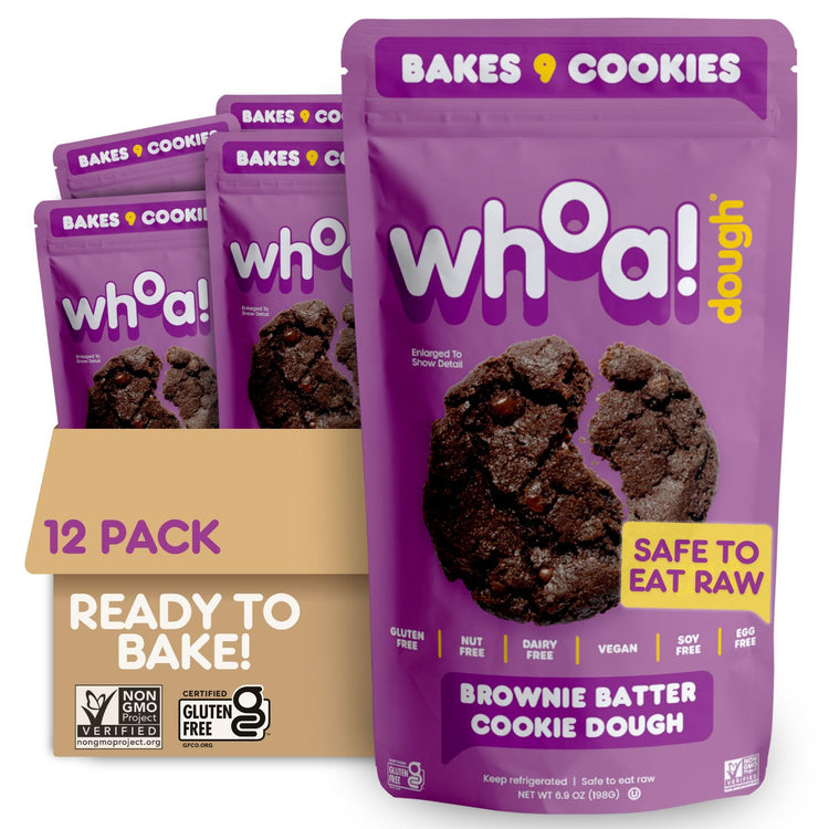 Whoa Dough Ready to Bake Cookie Dough Brownie Batter (82.8 Ounce)