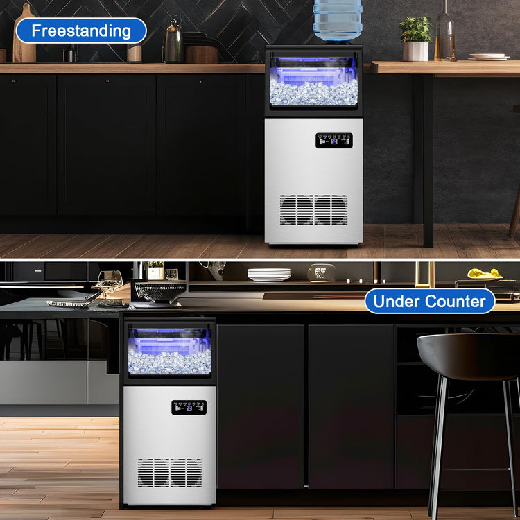 110 lbs Commercial Ice Maker Undercounter Built