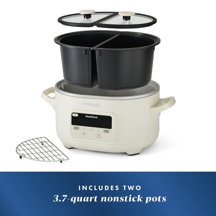 MultiMeal Multicooker and Programmable Slow Cooker with Bake Function