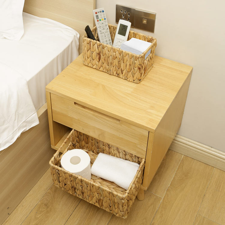 Water Hyacinth Storage Baskets (2 Count)