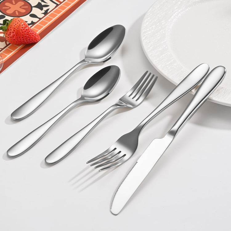 40 Piece Silverware Set (40 Count)
