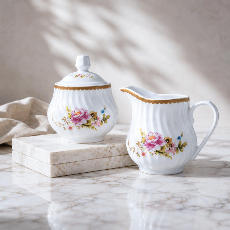 Sugar and Creamer Set