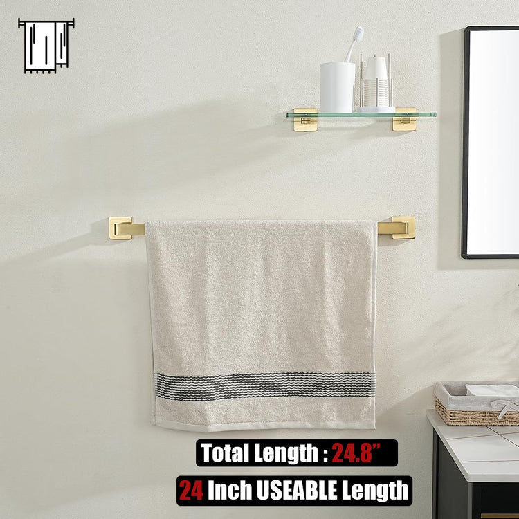 Gold Towel Bar