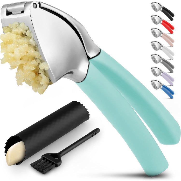 Metal Comfort Grip Garlic Press