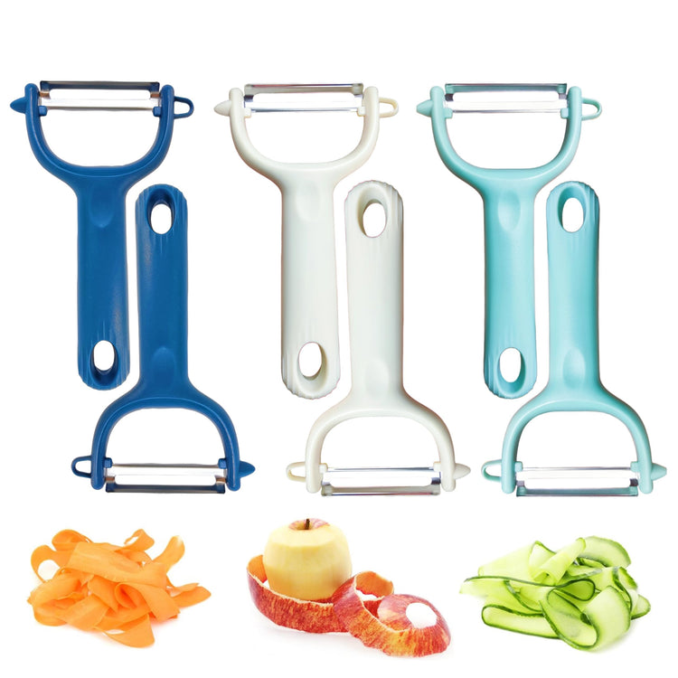 6 Pack Vegetable Peelers for Kitchen (6 Count)