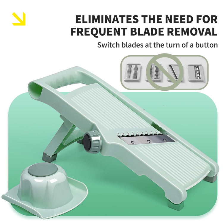 Adjustable Safe Mandoline Slicer for Kitchen