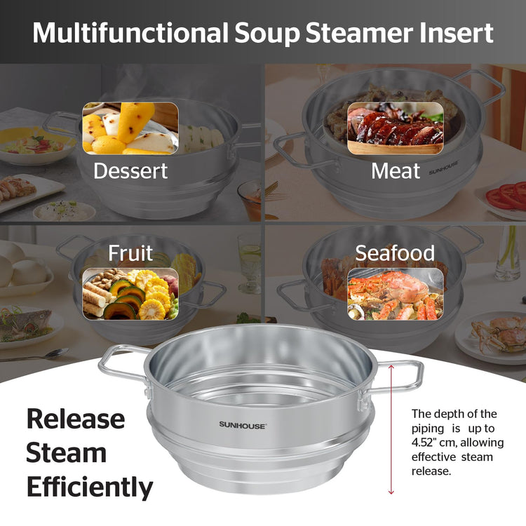 Stainless Steel Steamer Insert