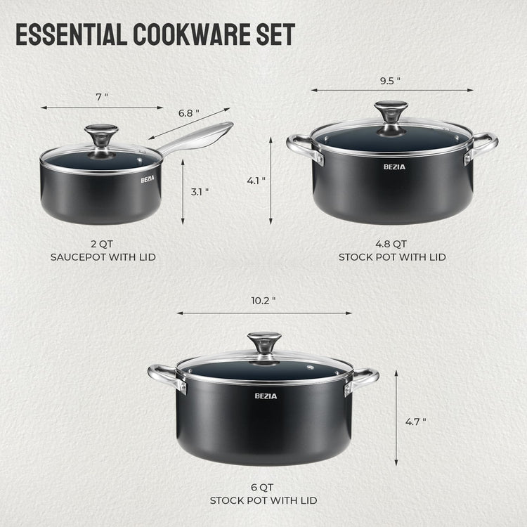 Nonstick Induction Cookware Set