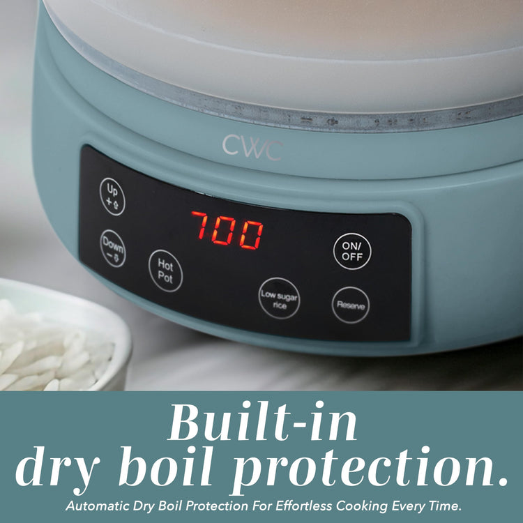 Glass Mini Low Carb Rice Cooker