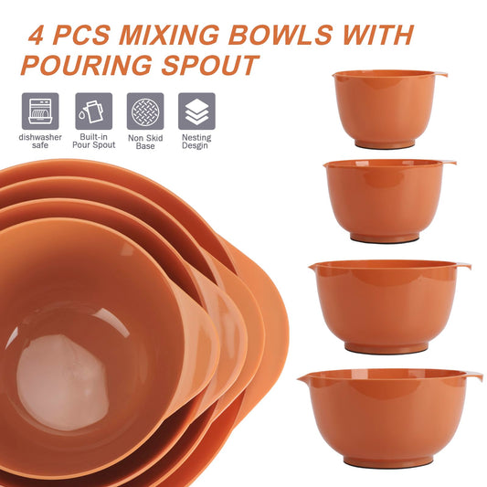 4.5qt Mixing Bowls Set of 4