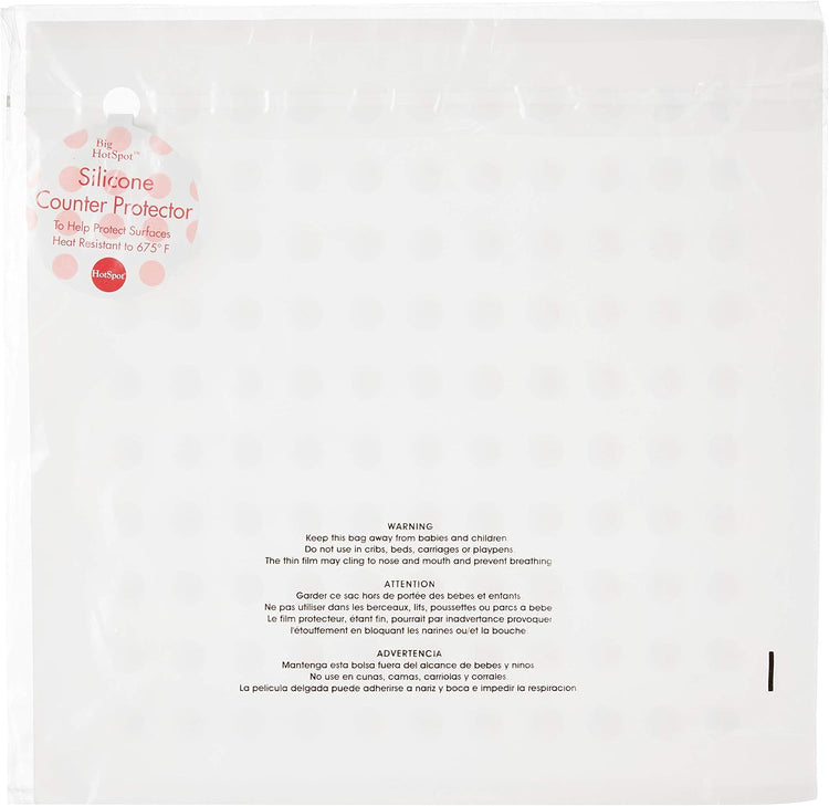 Lamson Jumbo Silicone Hotspot 11.5" x 11.5" - Clear