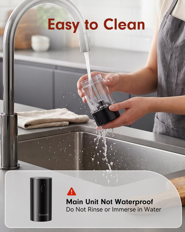 Larger Capacity Rechargeable Electric Salt and Pepper Grinder Set