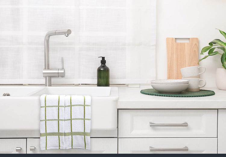 100% Cotton Terry Dish Towels (4 Count)