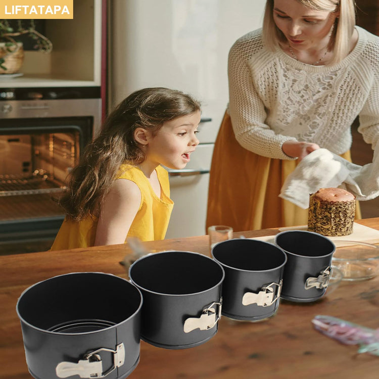 4Pcs Springform Pan (4 Count)