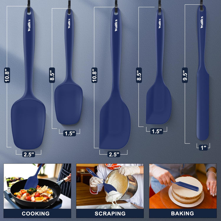 Silicone Spatula Set (5 Count)