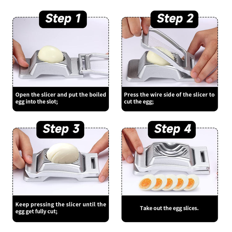 2 Packs Egg Slicer