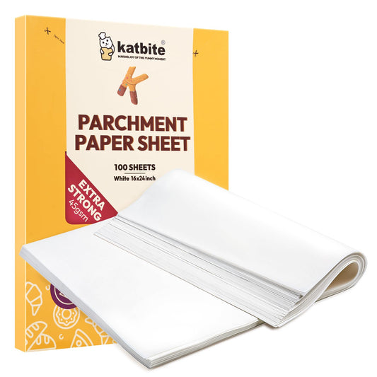 100 Pcs Parchment Paper Baking Sheets (100 Count)