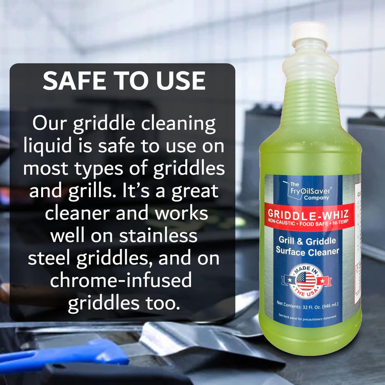 Griddle Whiz Flat Top Grill Cleaning Kit (128 Fl Oz)