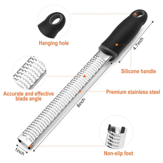 Stainless Steel Zester Grater for Lemon