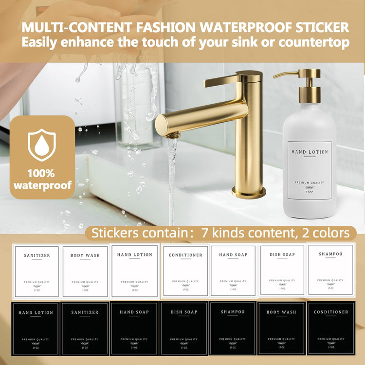 Soap Dispenser Bathroom (2 Count)