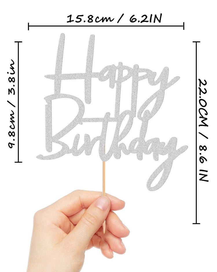 Happy Birthday Cake Topper