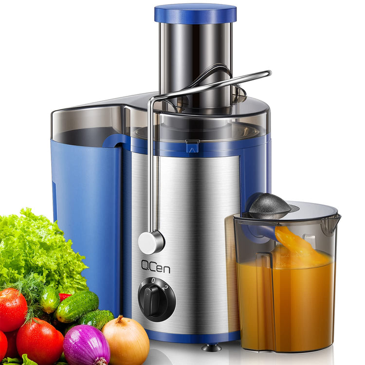 Juicer Machine 500W Centrifugal Juicer with Extra Wide Feed Chute