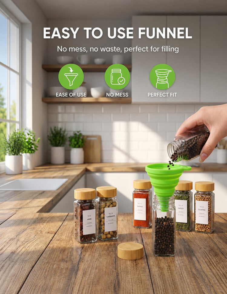 Spice Jar Set (24 Count)