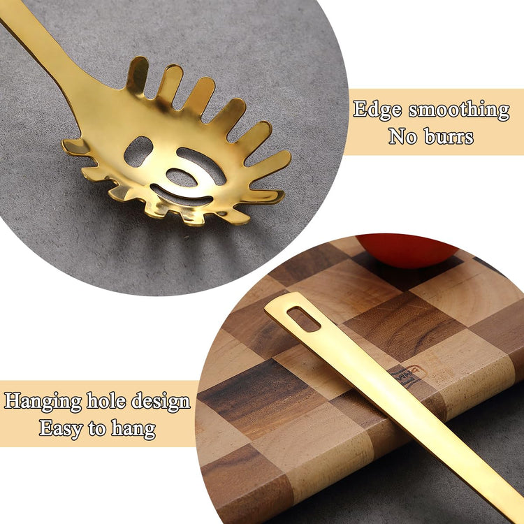 Gold Spaghetti Spoon