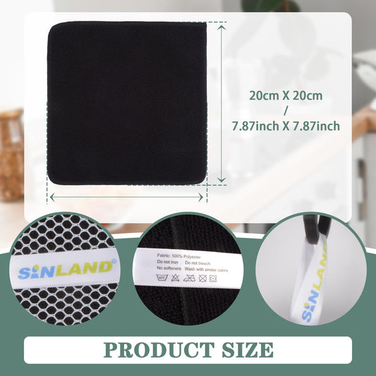 Dish Cloth for Washing Dishes Kitchen Washcloth Cleaning Cloth (10 Count)