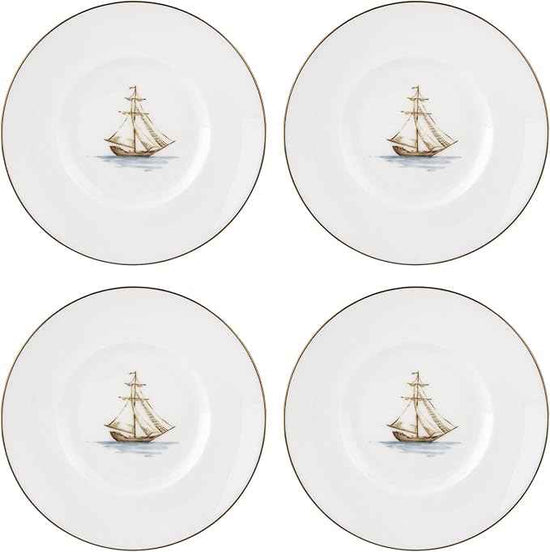 Lenox 897266 British Colonial Tradewind Dessert Plates, Set of 4