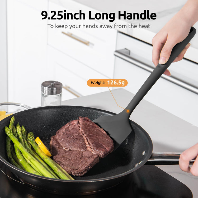 Silicone Turner Spatula Set of 2 (2 Count)