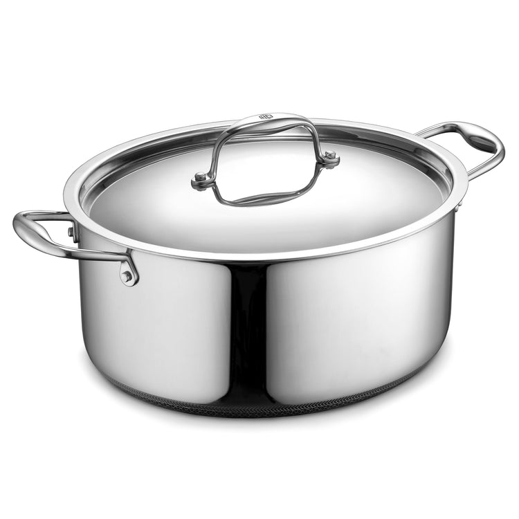 6.5QT Hybrid Nonstick Braiser Dutch Oven with Lid