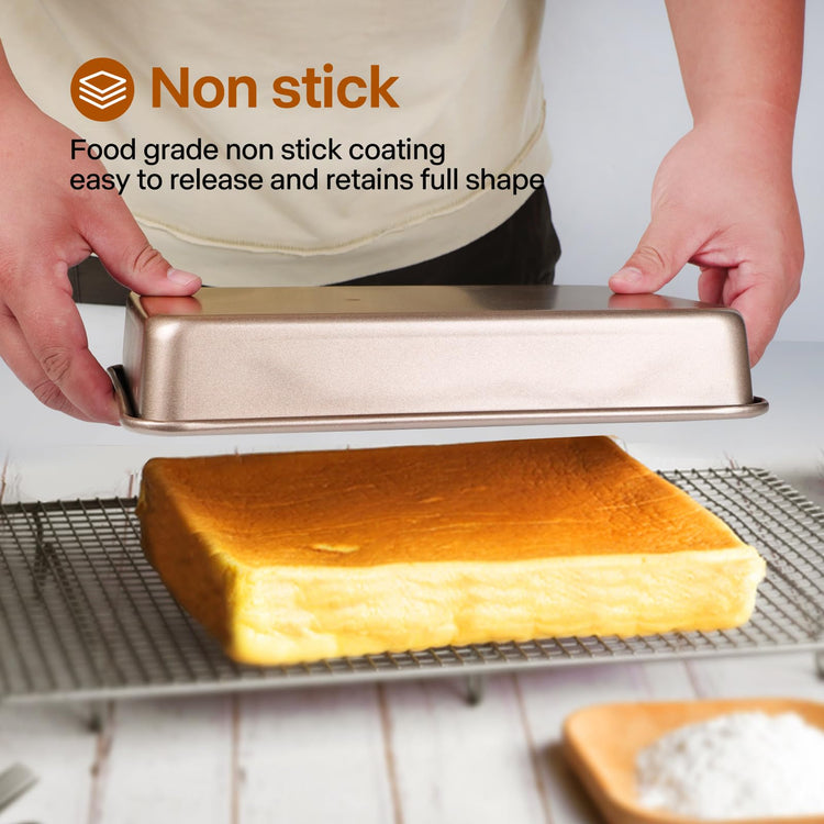 Deep Baking Pans Set (3 Count)