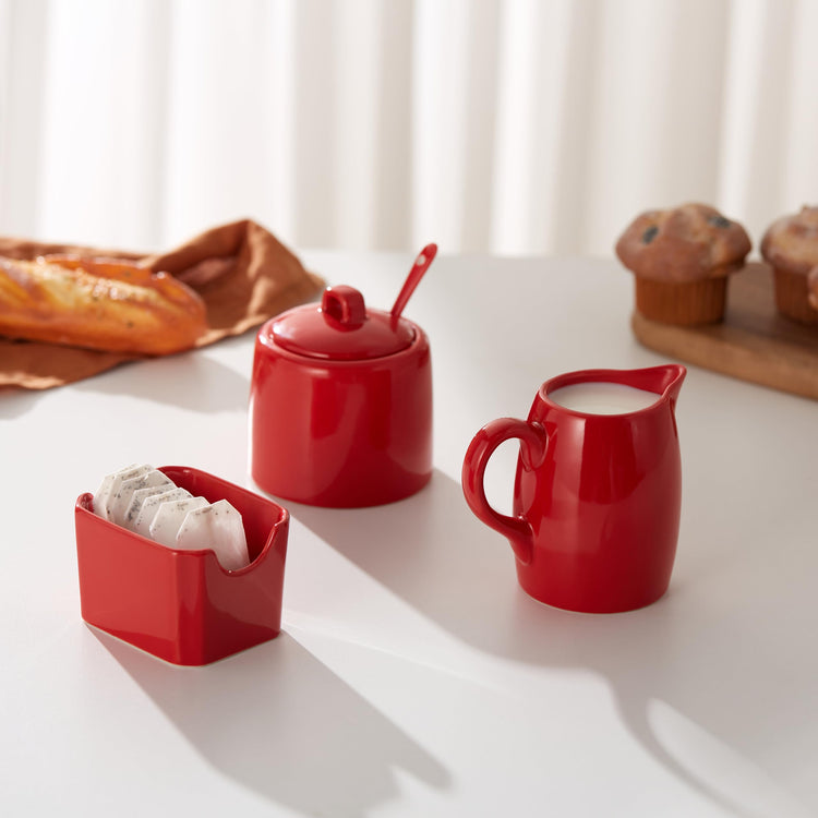 Sugar and Creamer Set (3 Count)