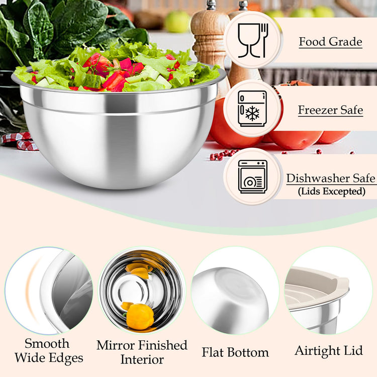 Mixing Bowls Set of 6 (9 Count)