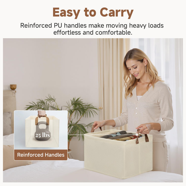 Closet Storage Bins (2 Count)