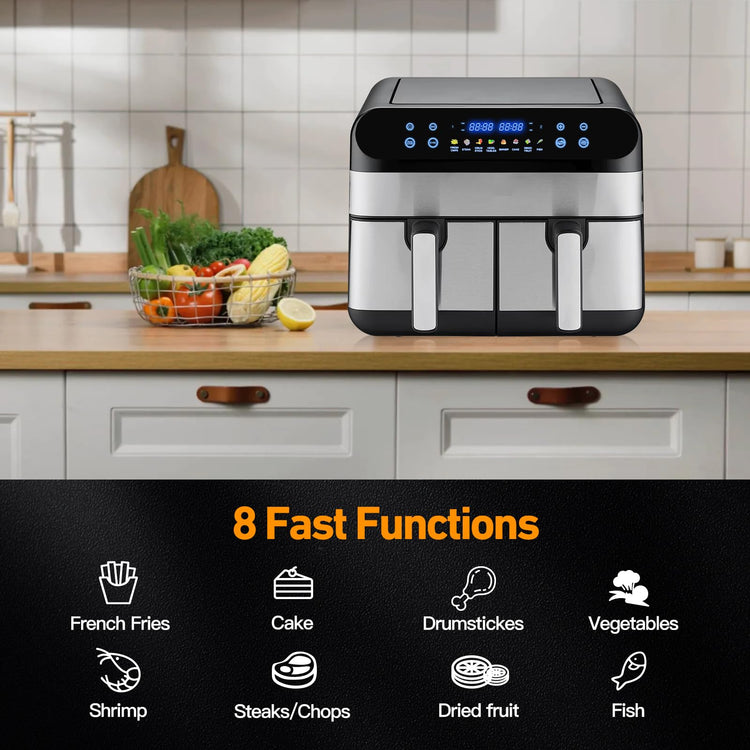 XL 9.5 Quart 8 Preset Cooking Functions 2