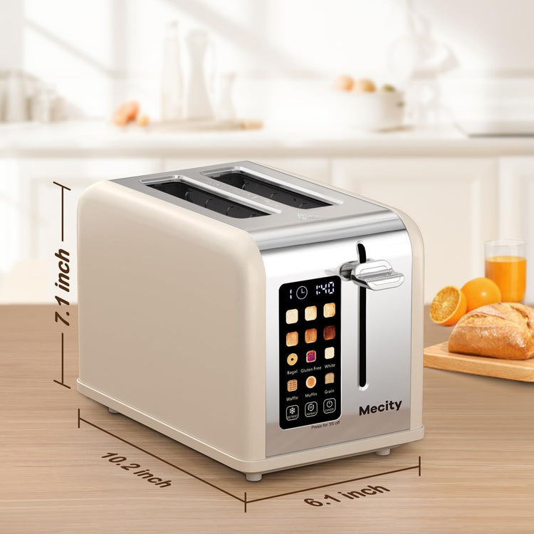 2 Slice Touch Screen Toaster