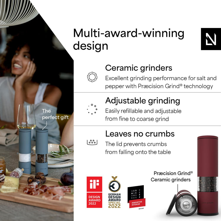 Salt and Pepper Grinder Set Manual