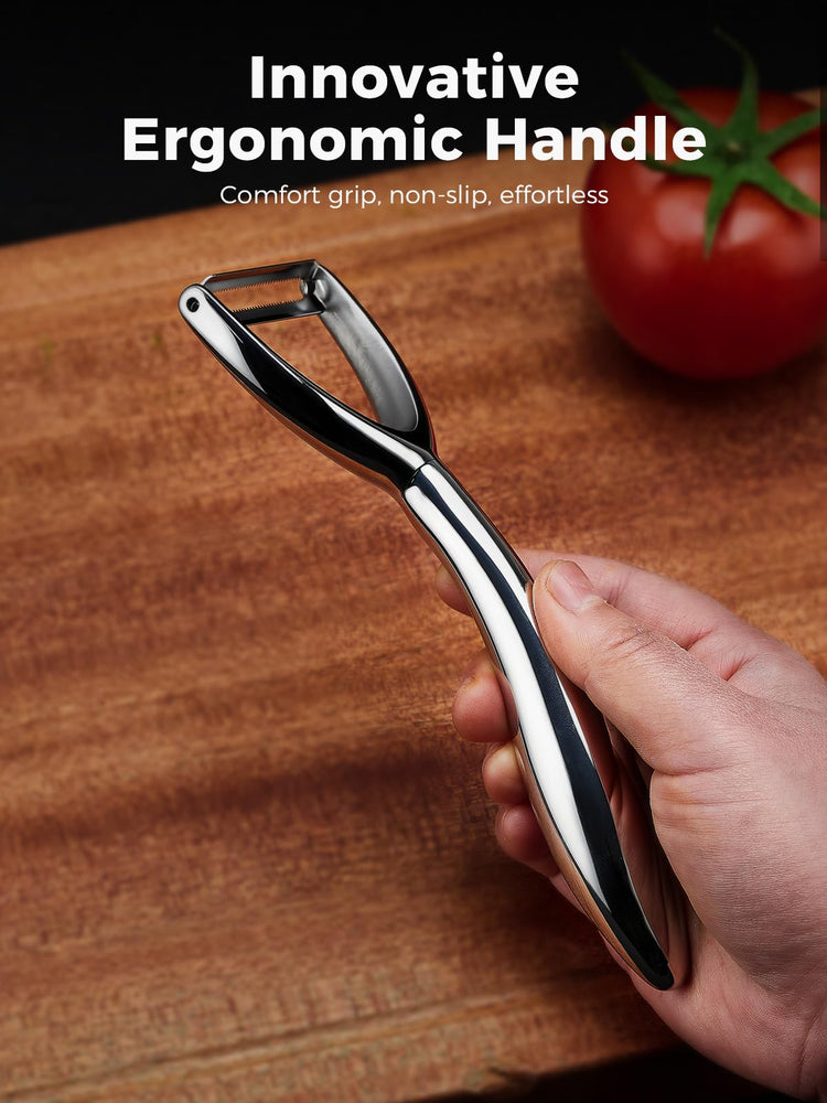 Premium 304 Stainless Steel Peeler Set (2 Count)