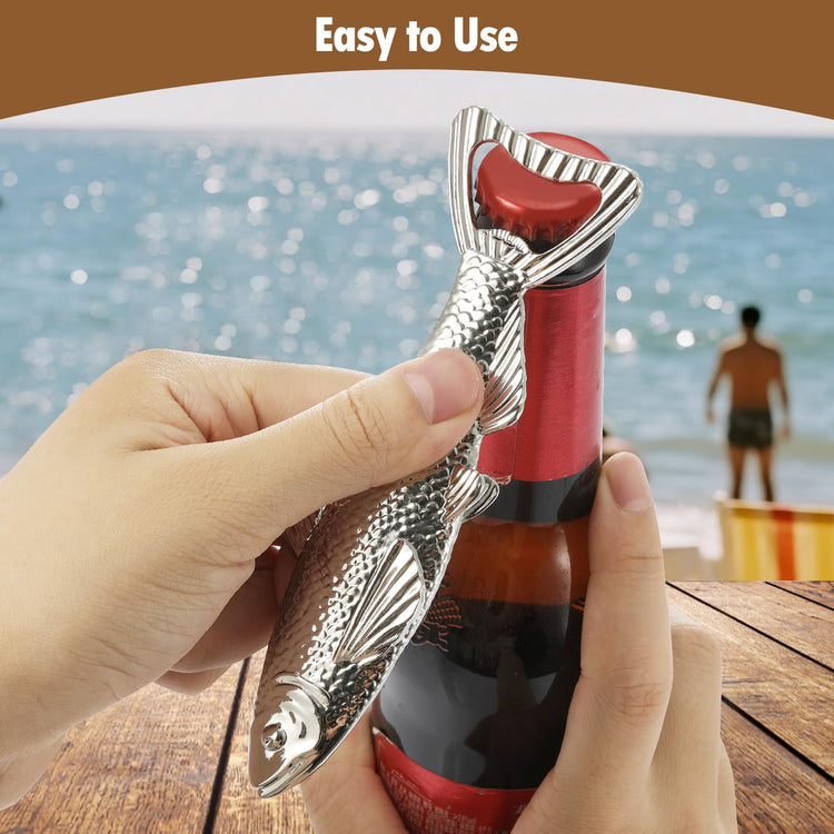 Fish Gifts for Men Fish Beer Bottle Opener