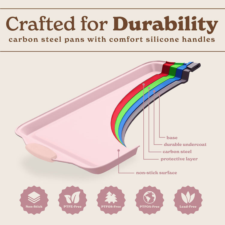 Nonstick Stackable Bakeware Set