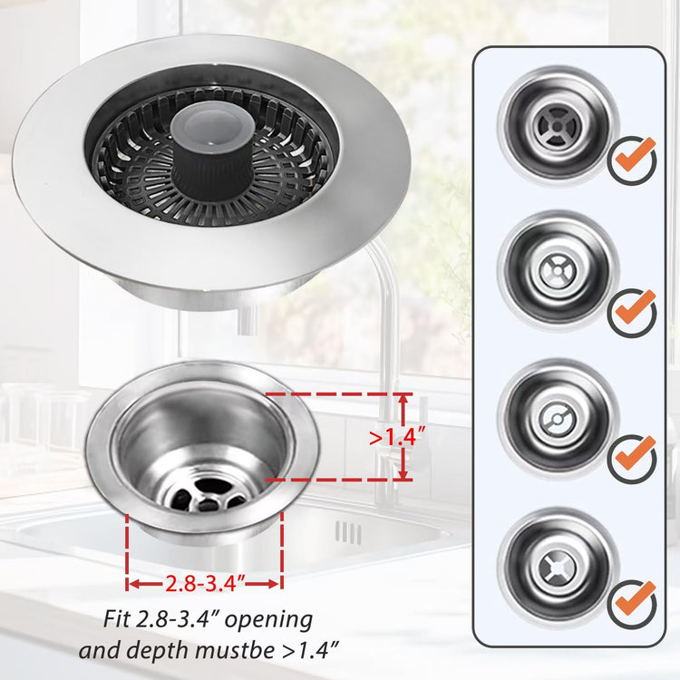Kitchen Sink Drain Strainer
