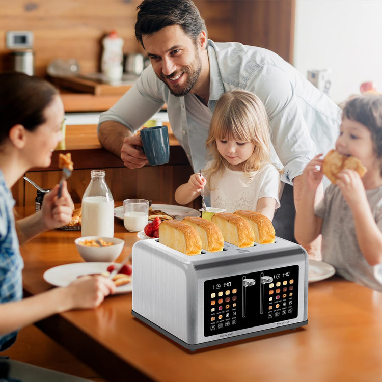 4 Slice Toaster Touch Screen