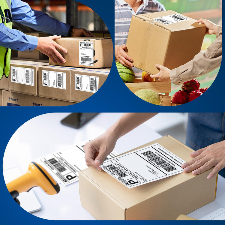 2200 4"x 6" Direct Thermal Labels (220 Count)