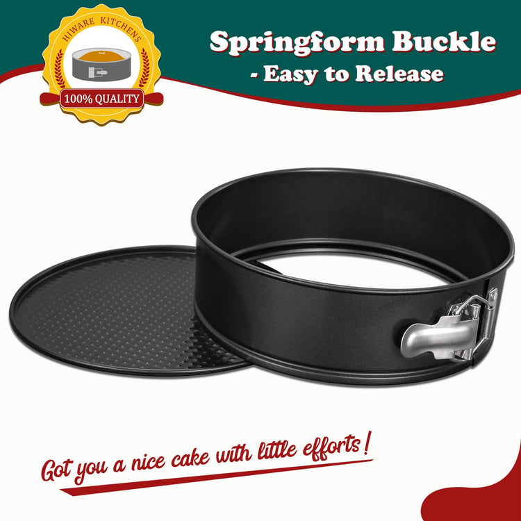6 Inch Non stick Springform Pan with Removable Bottom